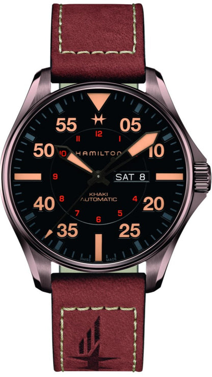 HAMILTON - Khaki Aviation Day-Date Auto | H64705531