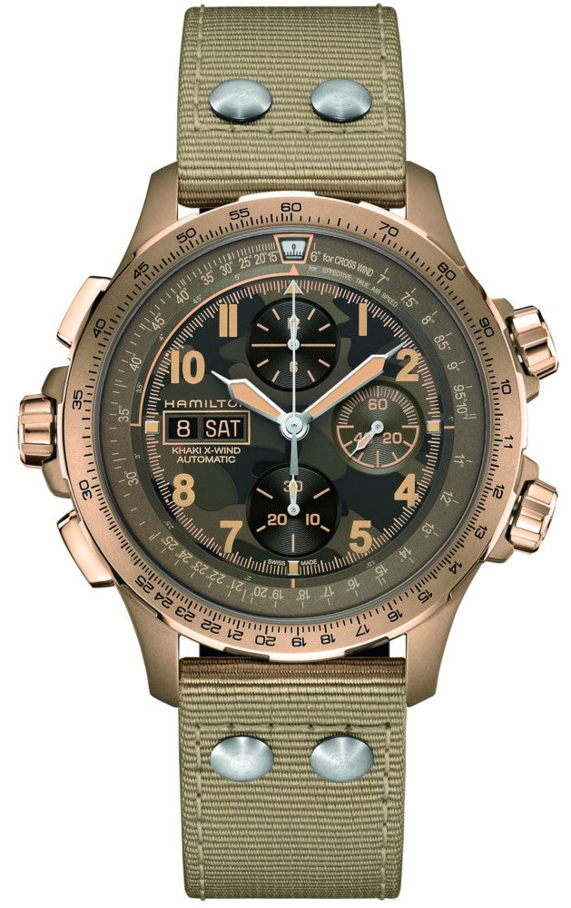 HAMILTON - Khaki Aviation X-Wind Chrono Auto | H77916920