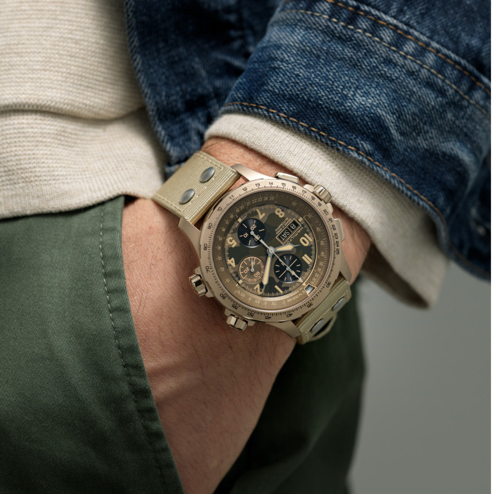 HAMILTON - Khaki Aviation X-Wind Chrono Auto | H77916920