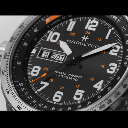 HAMILTON - Khaki Aviation X-Wind Day/Date Auto | H77755133