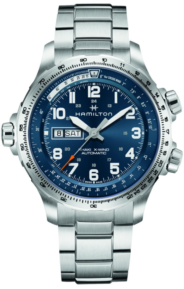 HAMILTON - Khaki Aviation X-Wind Day/Date Auto | H77765141