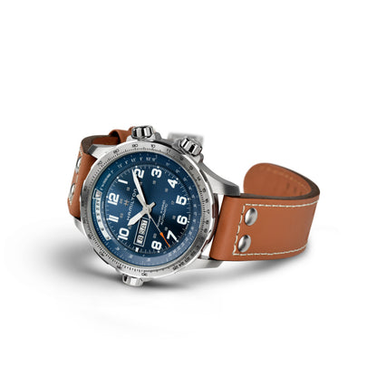 HAMILTON - Khaki Aviation X-Wind Day/Date Auto | H77765541