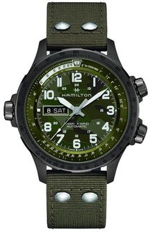 HAMILTON - Khaki Aviation X-Wind Day/Date Auto | H77775960
