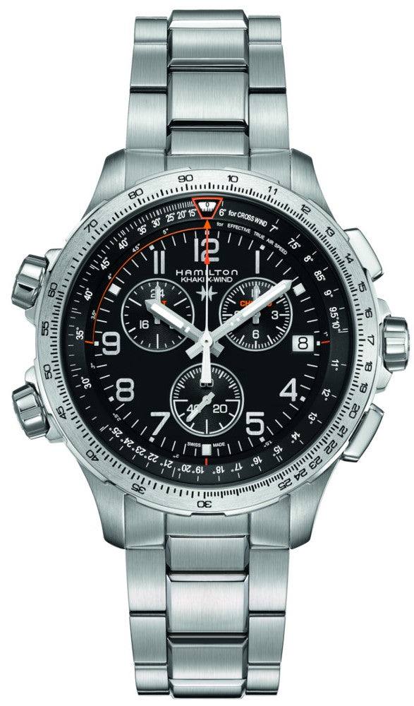 HAMILTON - Khaki Aviation X-Wind GMT Chrono Quartz | H77912135