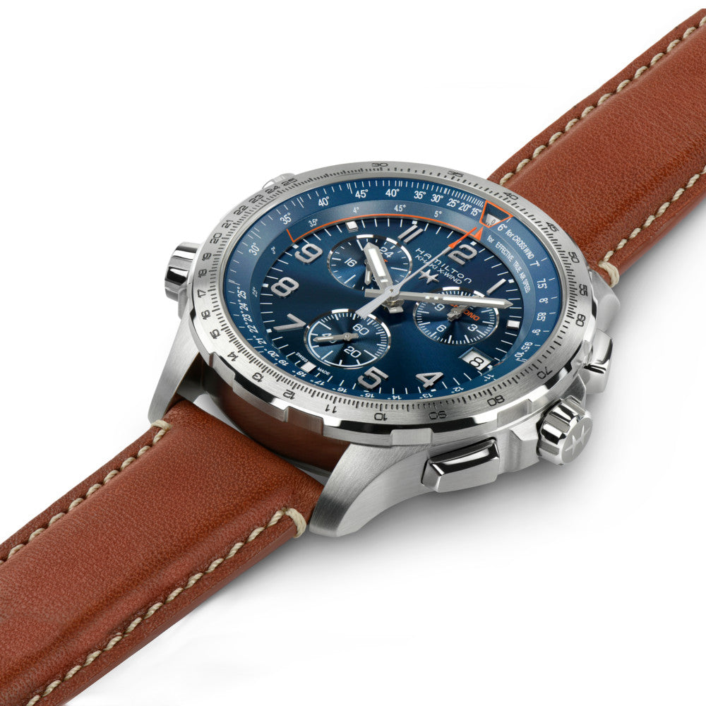 HAMILTON - Khaki Aviation X-Wind GMT Chrono Quartz | H77922541