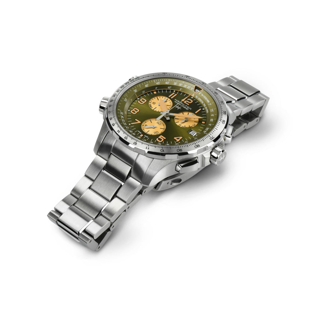 HAMILTON - Khaki Aviation X-Wind GMT Chrono Quartz | H77932160