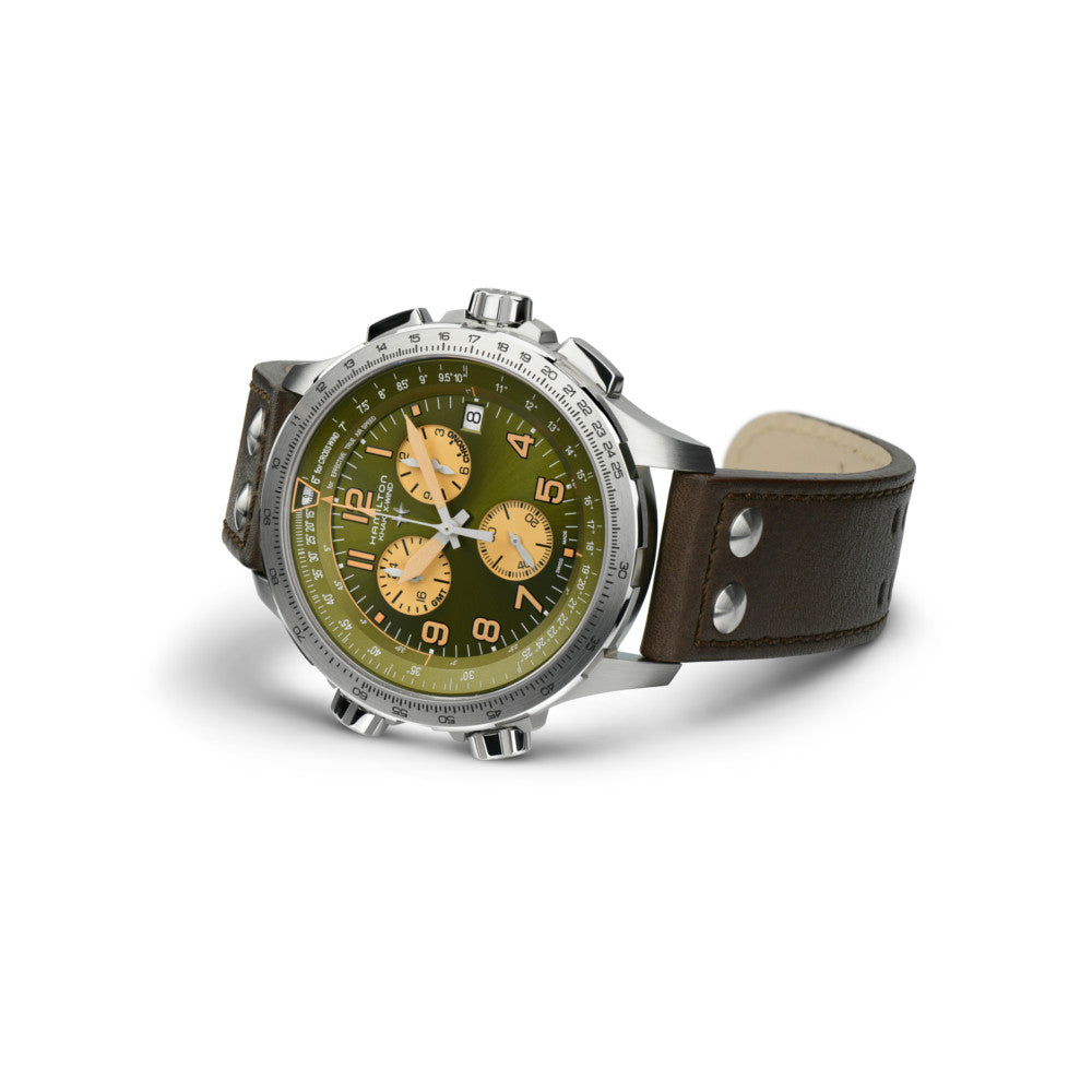 HAMILTON - Khaki Aviation X-Wind GMT Chrono Quartz | H77932560