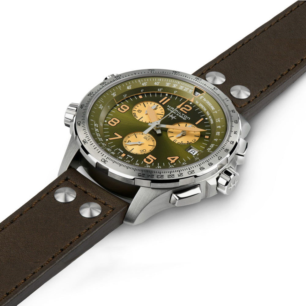 HAMILTON - Khaki Aviation X-Wind GMT Chrono Quartz | H77932560
