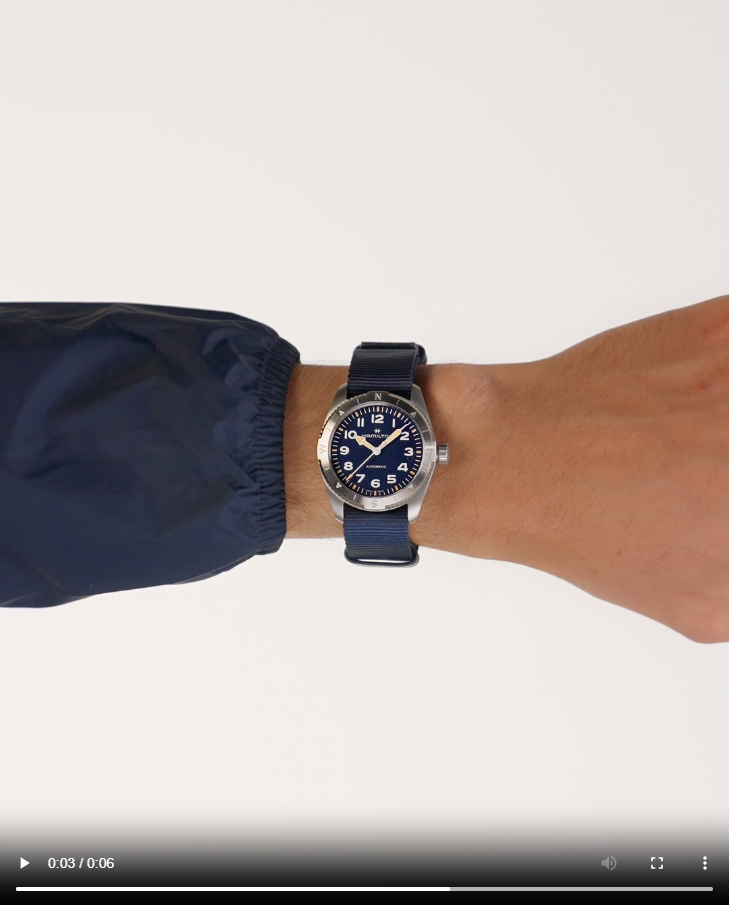 <iframe width="467" height="830" src="https://www.youtube.com/embed/_Sd_Pfzv9pk" title="HAMILTON Khaki Field Expedition | H70225940 #hamiltonwatch" frameborder="0" allow="accelerometer; autoplay; clipboard-write; encrypted-media; gyroscope; picture-in-picture; web-share" referrerpolicy="strict-origin-when-cross-origin" allowfullscreen></iframe>