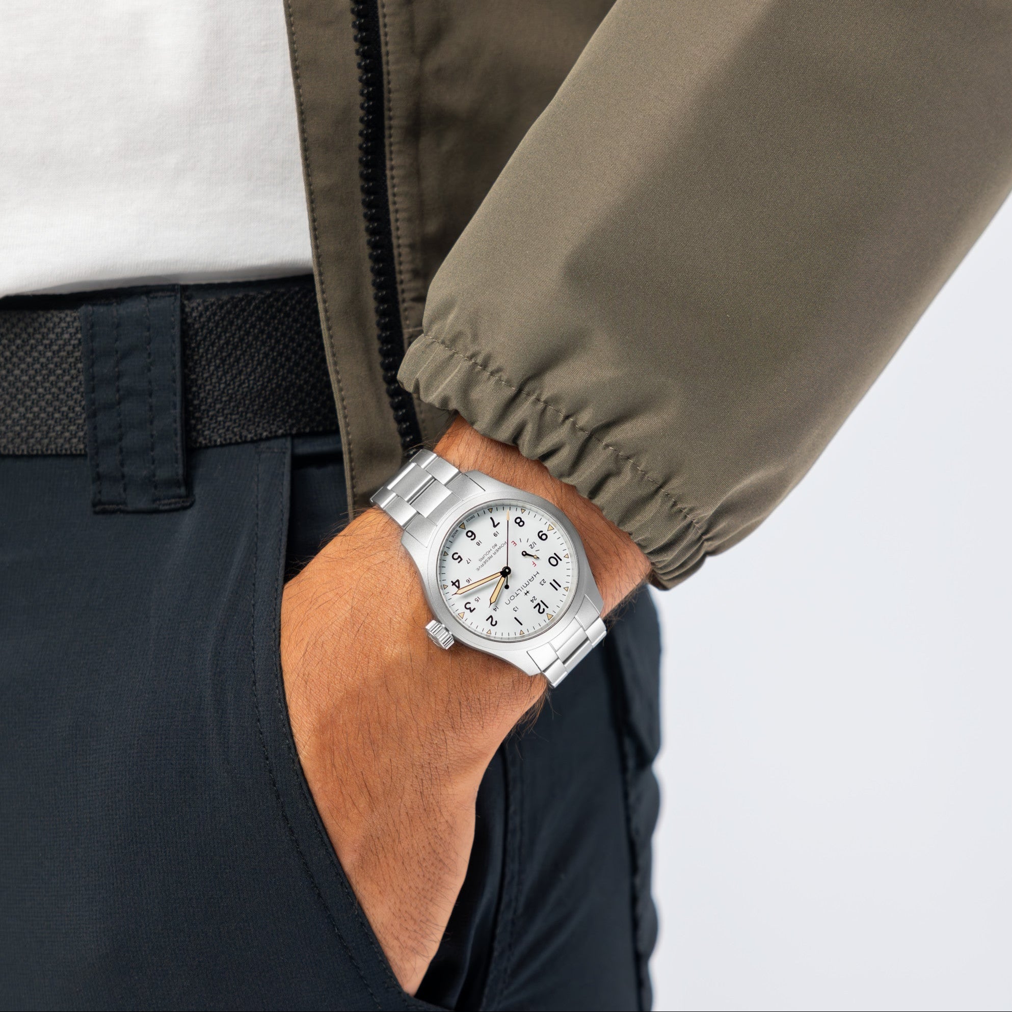 HAMILTON - Khaki Field Mechanical Power Reserve | H69509110