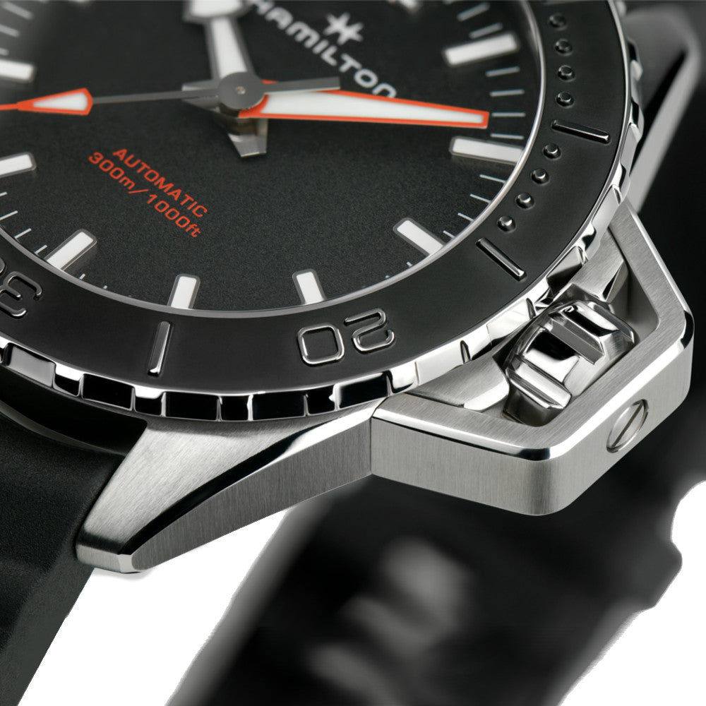 HAMILTON - Khaki Navy Frogman Auto | H77825330