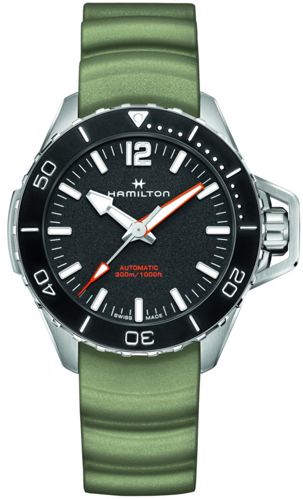 HAMILTON - Khaki Navy Frogman Auto | H77825331