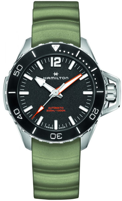 HAMILTON - Khaki Navy Frogman Auto | H77825331