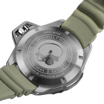 HAMILTON - Khaki Navy Frogman Auto | H77825331