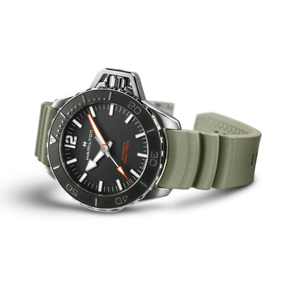 HAMILTON - Khaki Navy Frogman Auto | H77825331