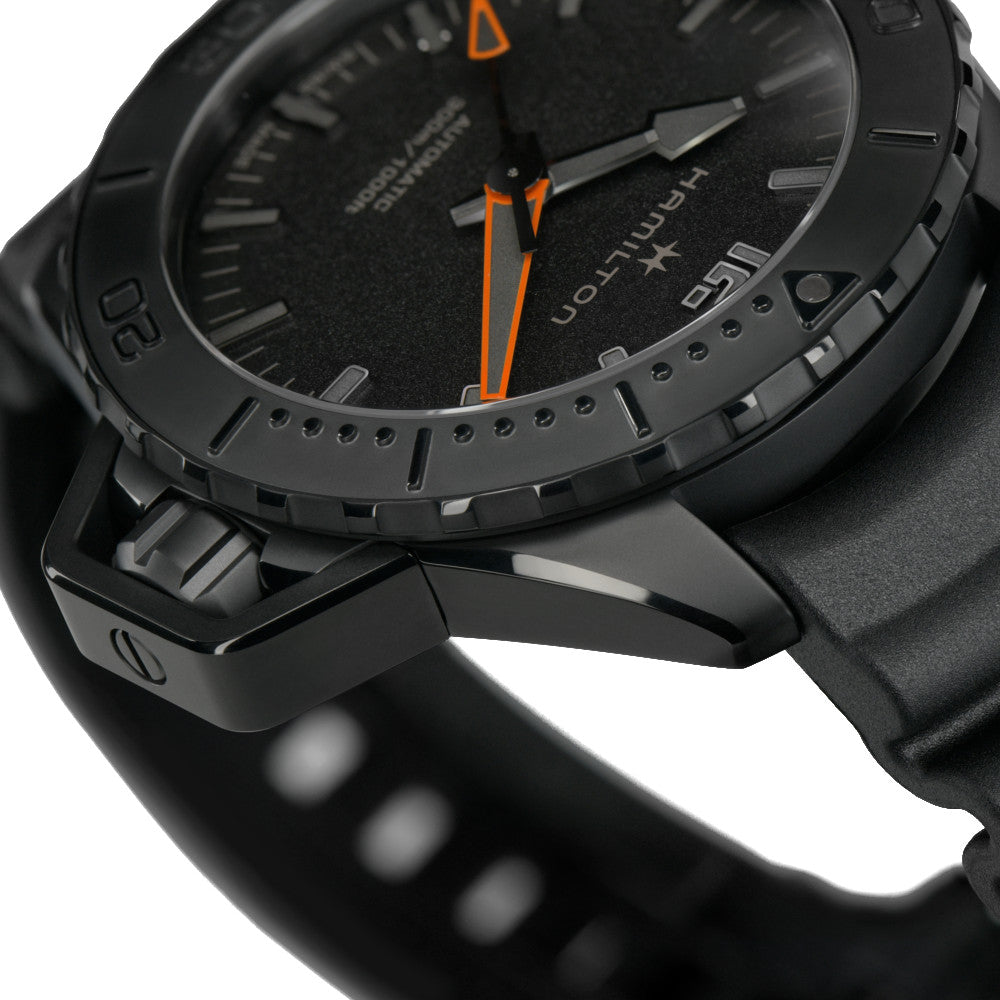 HAMILTON - Khaki Navy Frogman Auto | H77845330