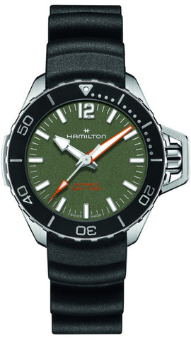 HAMILTON - Khaki Navy Frogman Auto | H77455360