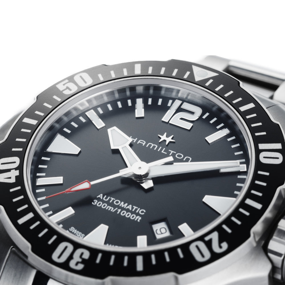 HAMILTON - Khaki Navy Frogman Auto | H77605135