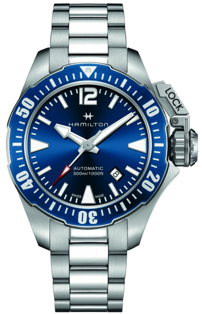 HAMILTON - Khaki Navy Frogman Auto | H77705145