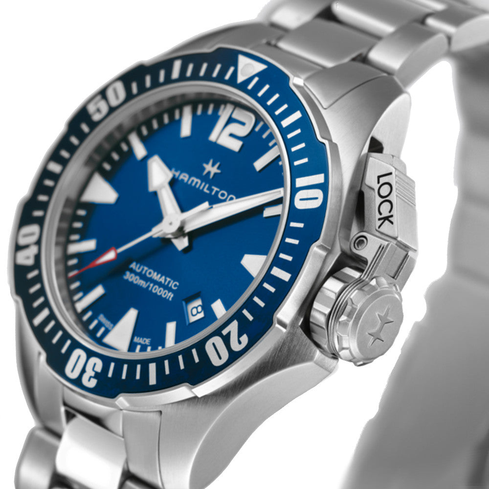 HAMILTON - Khaki Navy Frogman Auto | H77705145