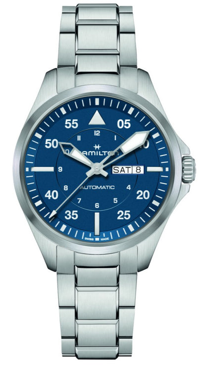 HAMILTON - Khaki Aviation Pilot Day-Date Auto | H64635140
