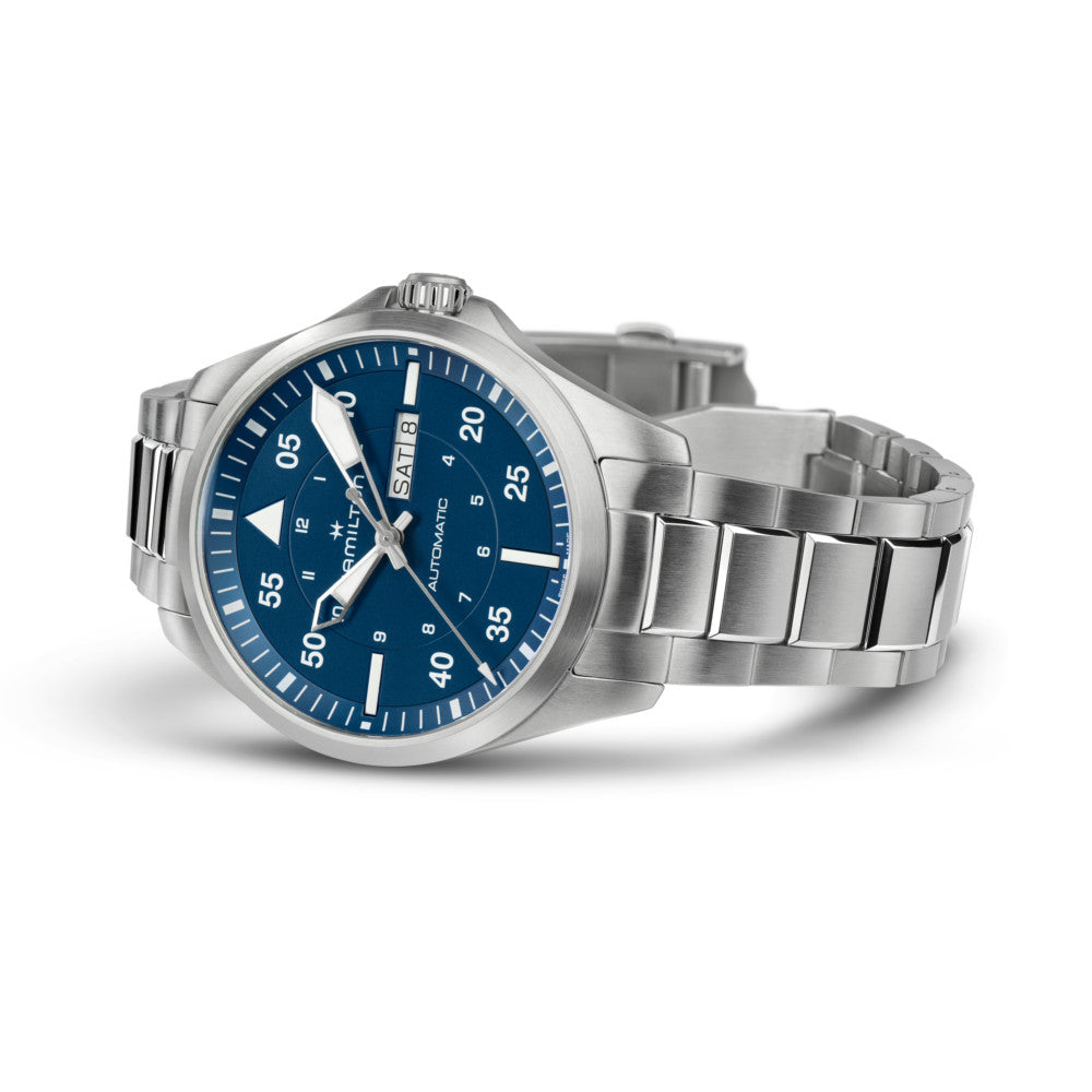 HAMILTON - Khaki Aviation Pilot Day-Date Auto | H64635140