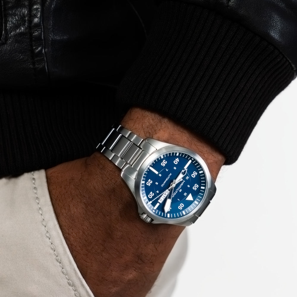 HAMILTON - Khaki Aviation Pilot Day-Date Auto | H64635140