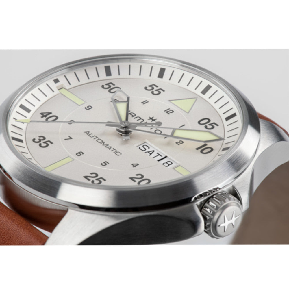 HAMILTON - Khaki Aviation Pilot Day-Date Auto | H64635550