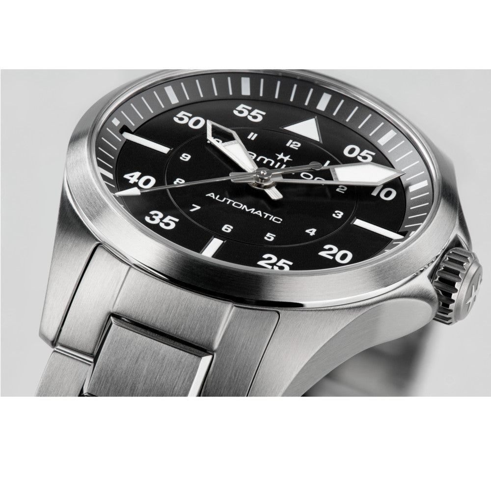 HAMILTON - Khaki Aviation Pilot Auto | H76215130