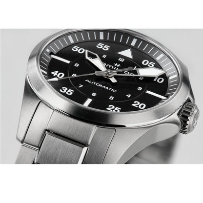 HAMILTON - Khaki Aviation Pilot Auto | H76215130