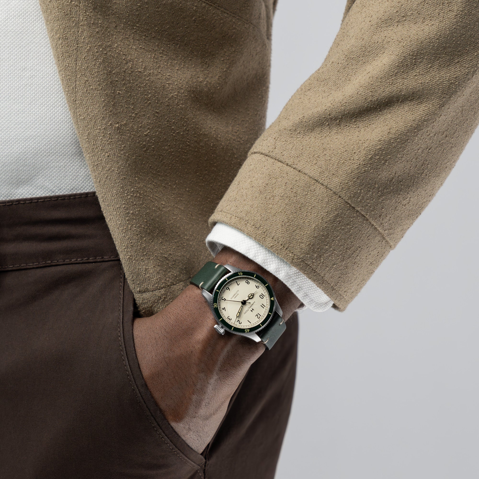 HAMILTON - Khaki Aviation Pilot Pioneer | H76255810 – TimeScape