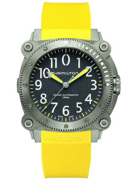 HAMILTON - Khaki Navy Below0 Titanium Auto | H78535380