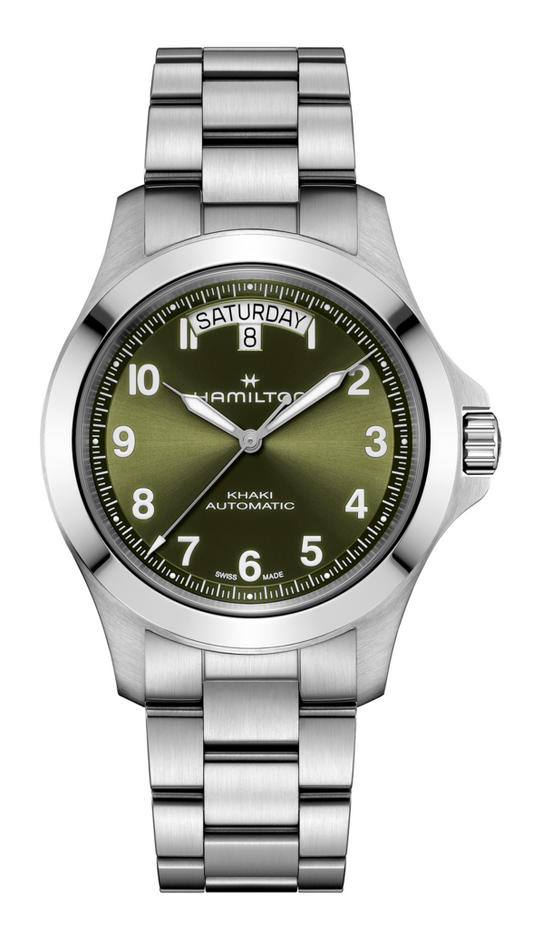 Hamilton - Khaki Field King Day/Date Auto | H64475160
