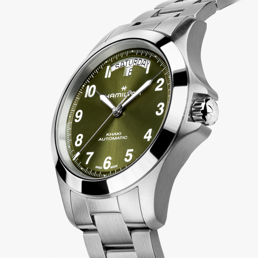 Hamilton - Khaki Field King Day/Date Auto | H64475160