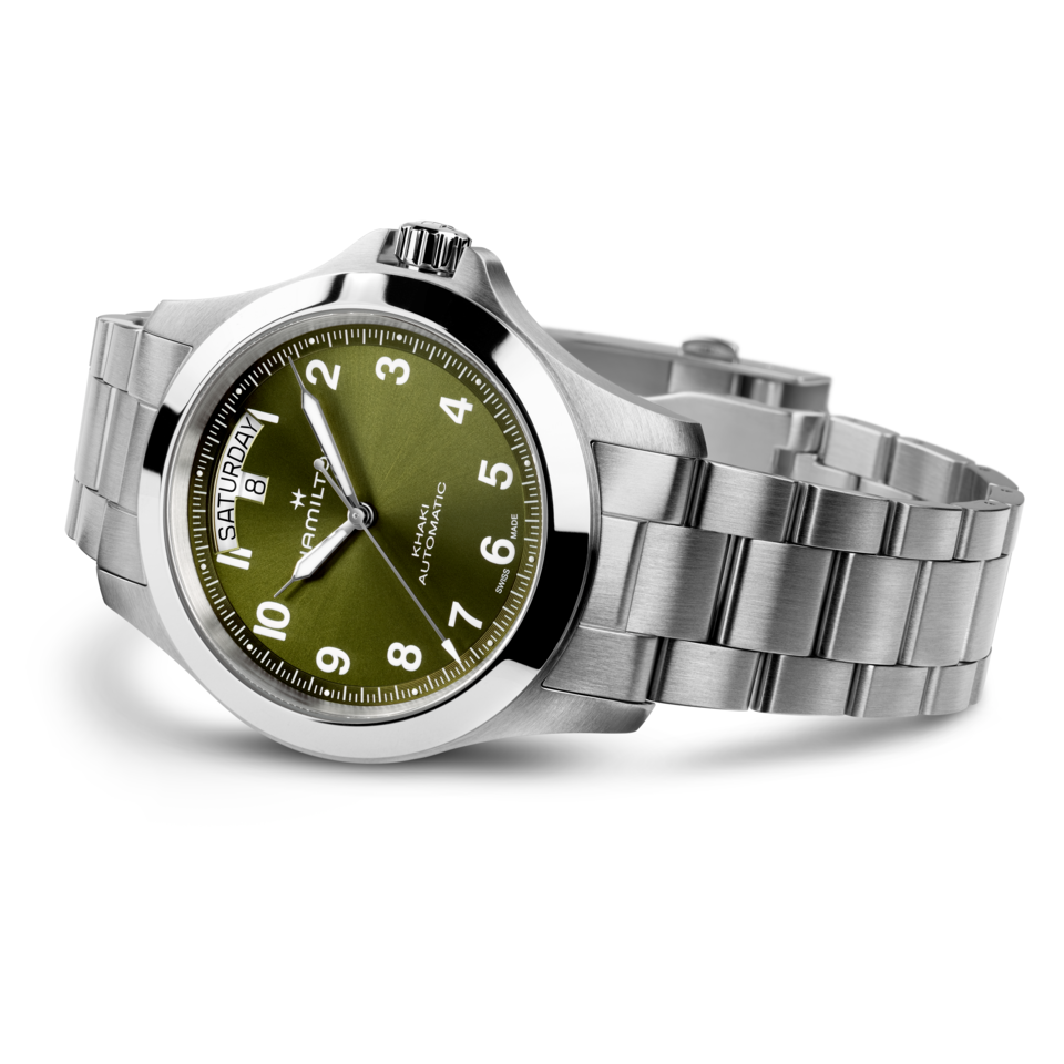 Hamilton - Khaki Field King Day/Date Auto | H64475160 – TimeScape