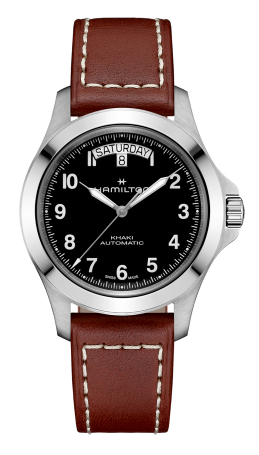Hamilton - Khaki Field King Day/Date Auto | H64475531