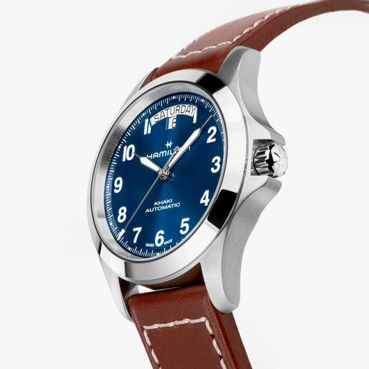 Hamilton - Khaki Field King Day/Date Auto | H64475540