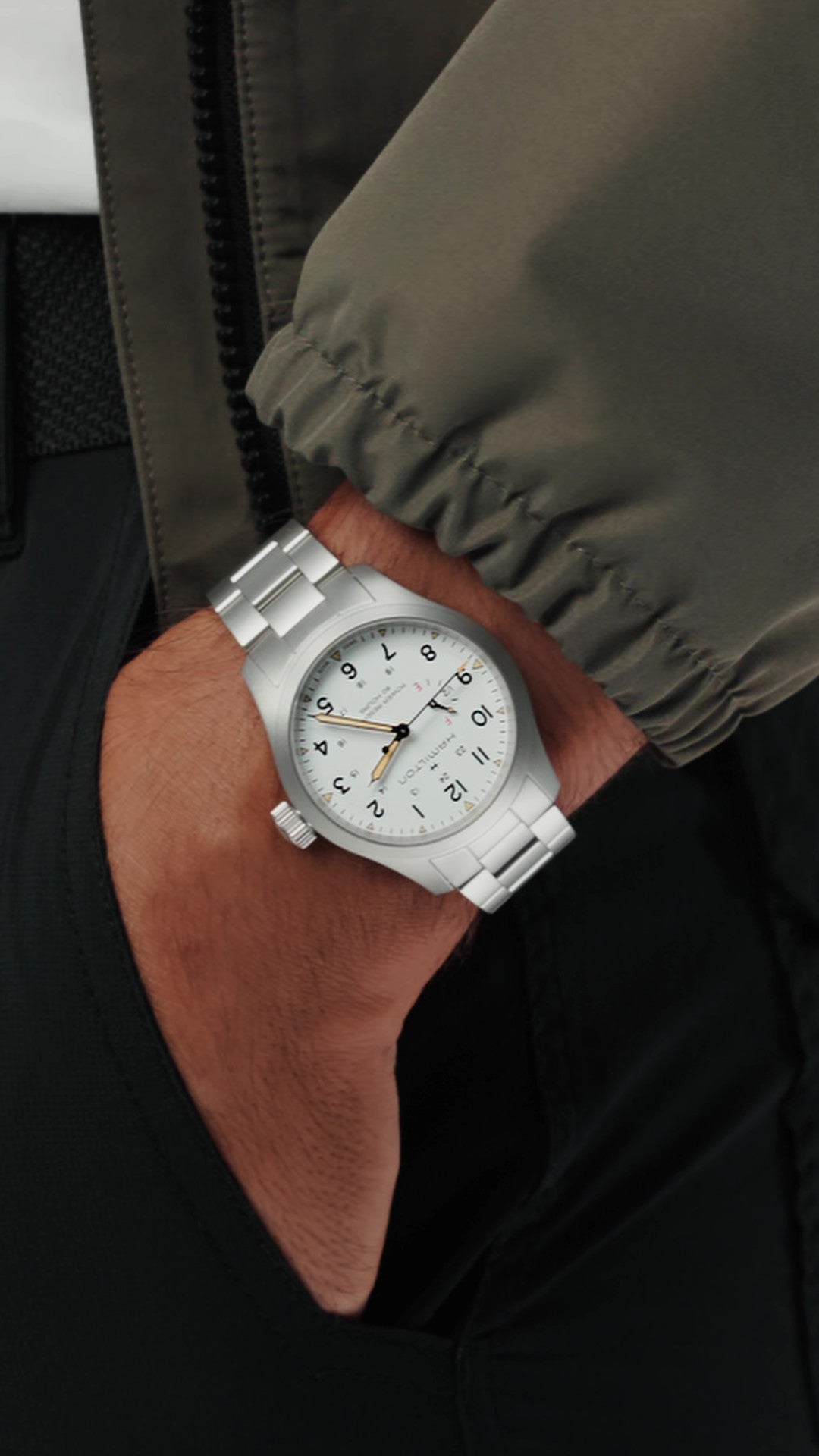 HAMILTON - Khaki Field Mechanical Power Reserve | H69509110