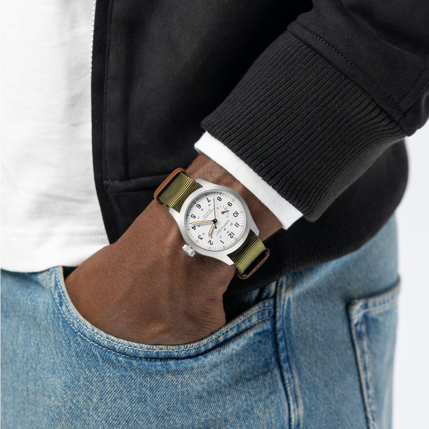 HAMILTON - Khaki Field Mechanical Power Reserve | H69509910