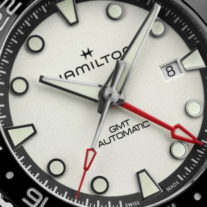 HAMILTON - Khaki Navy Scuba GMT Auto | H82555150