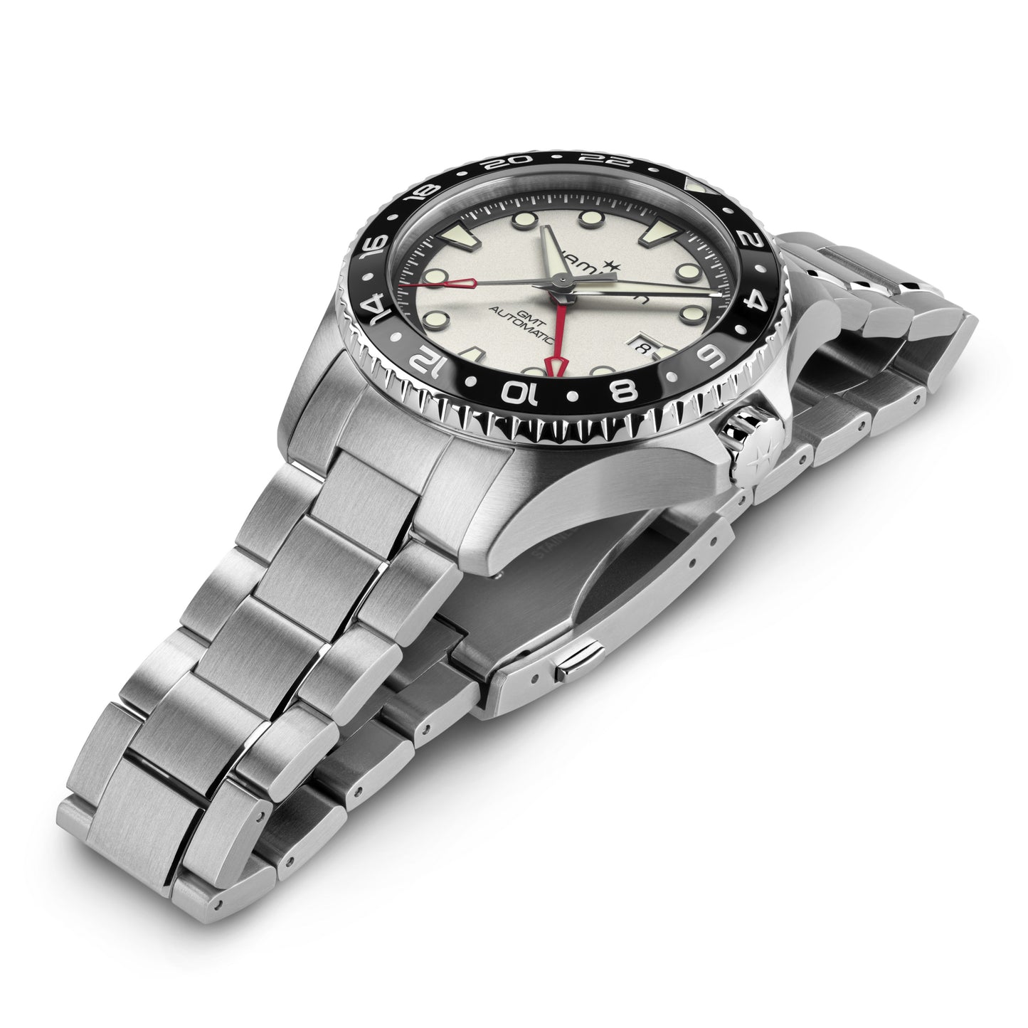 HAMILTON - Khaki Navy Scuba GMT Auto | H82555150