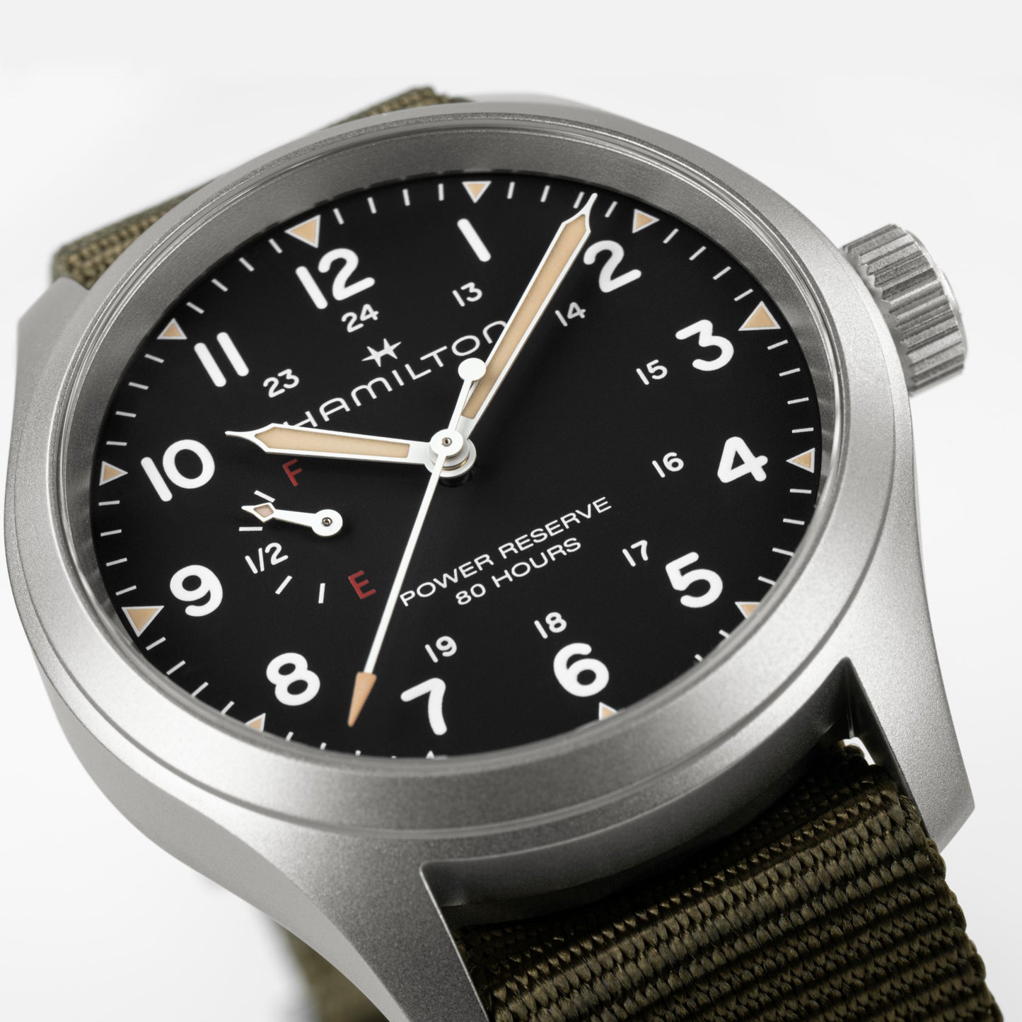 HAMILTON - Khaki Field Mechanical Power Reserve | H69509930
