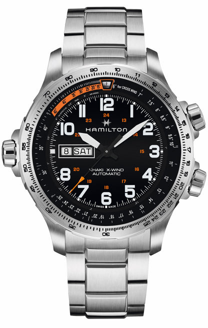 HAMILTON - Khaki Aviation X-Wind Day/Date Auto | H77755133
