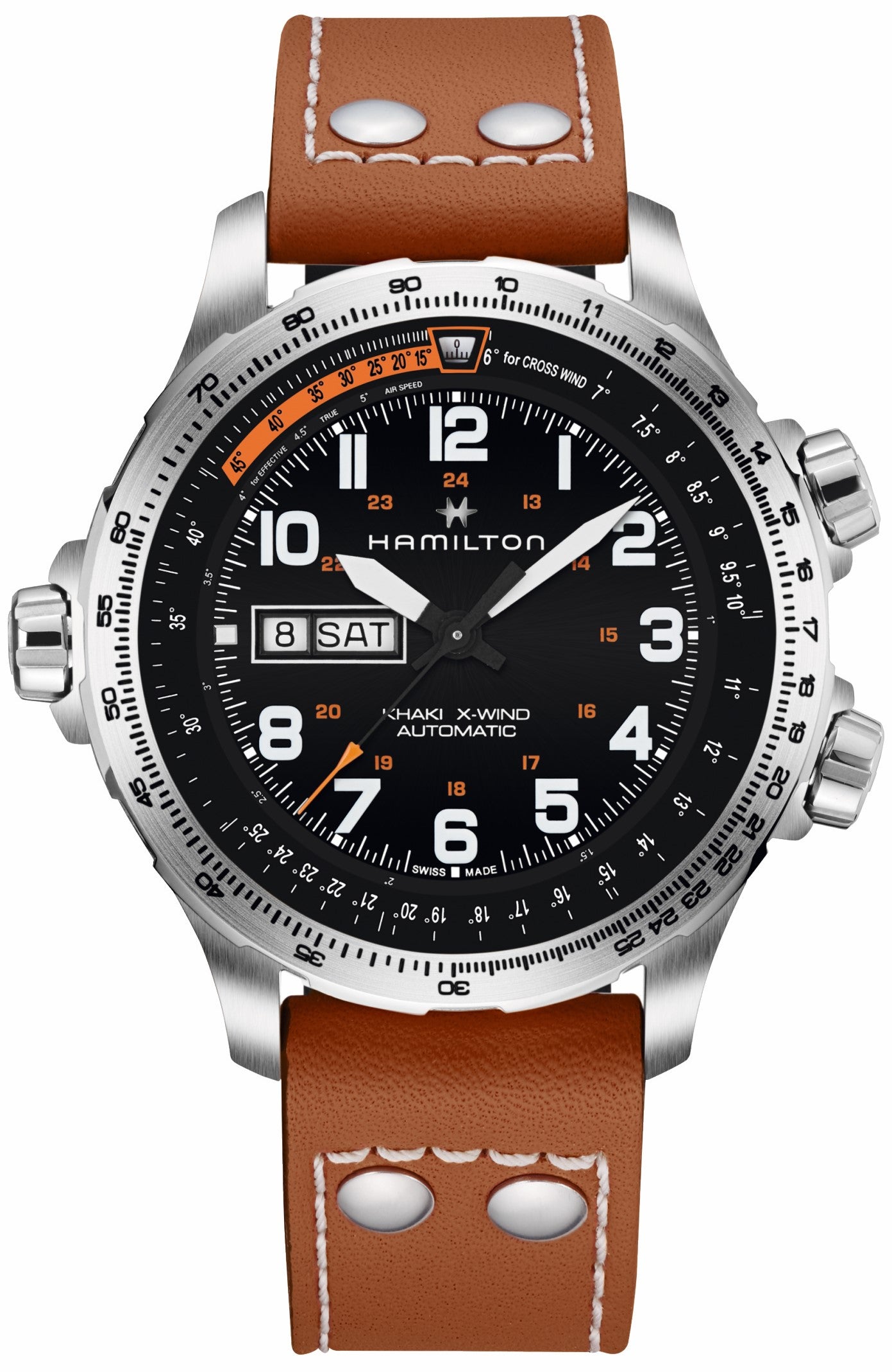 HAMILTON - Khaki Aviation X-Wind Day/Date Auto | H77755533