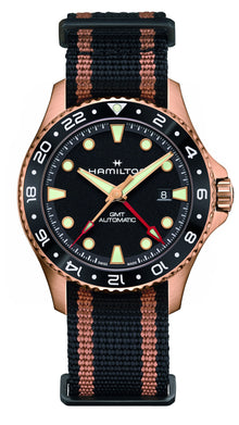 HAMILTON - Khaki Navy Scuba GMT Auto | H82565930