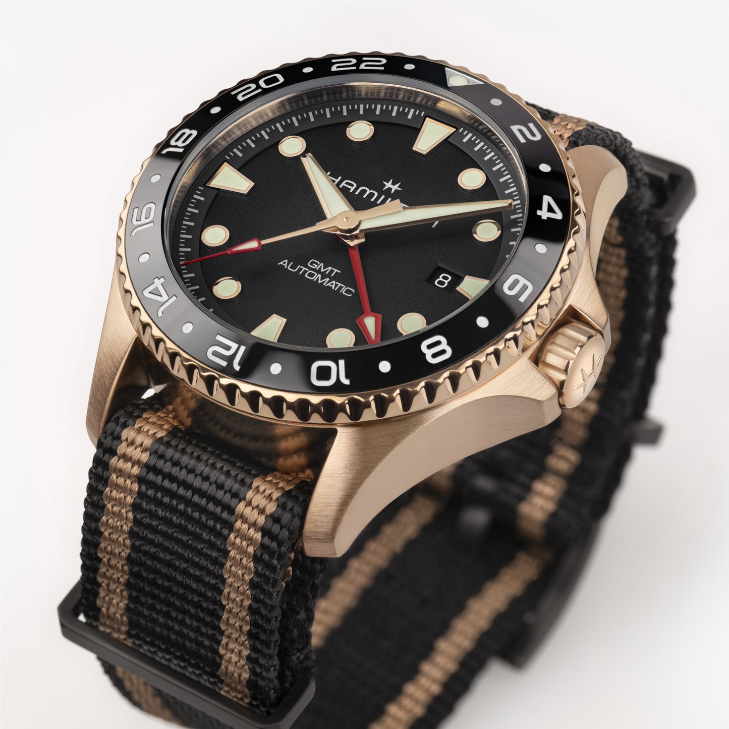 HAMILTON - Khaki Navy Scuba GMT Auto | H82565930