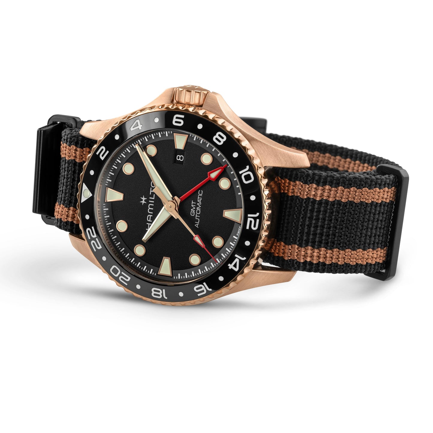 HAMILTON - Khaki Navy Scuba GMT Auto | H82565930