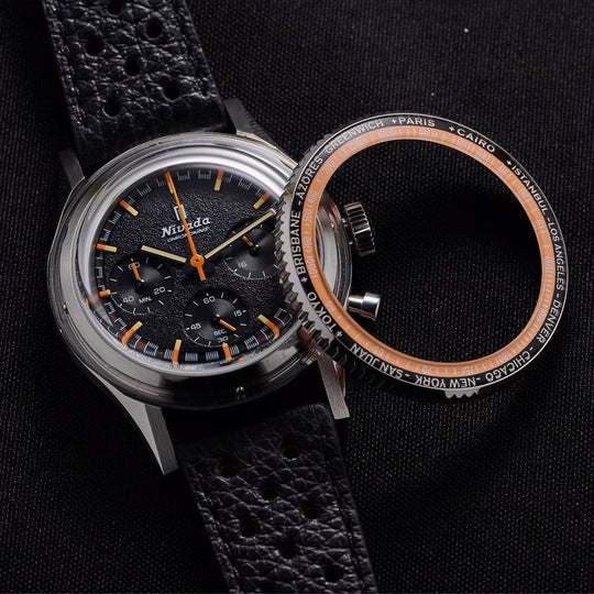 NIVADA GRENCHEN - Chronoking Mecaquartz GMT Inter-bezel | 87042Q01