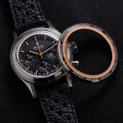 NIVADA GRENCHEN - Chronoking Mecaquartz GMT Inter-bezel | 87042Q01