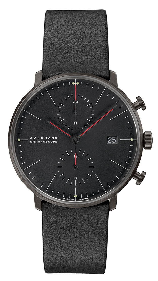 Junghans - Max Bill Chronoscope Bauhaus Auto | 27/4409.02